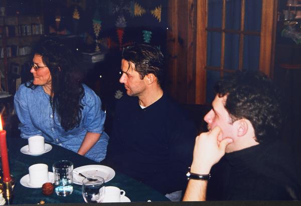 Hanging out Janice Ted Nate 1999 Tamarack Lodge